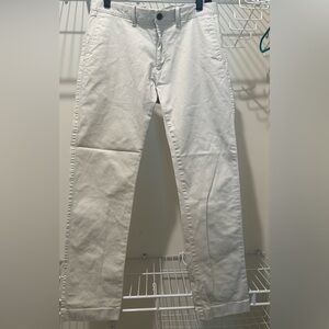 J. Crew Men's Chino’s/Khaki’s Slim Flex Straight Jeans in Khaki 32x30 EUC